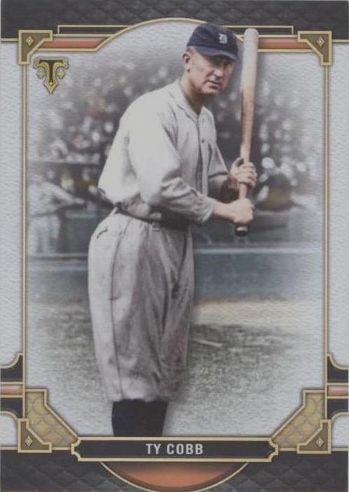 2022 Topps Triple Threads - Ty Cobb #77