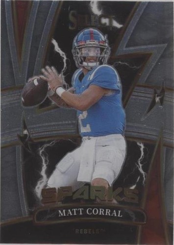 2022 Panini Select Draft Picks Matt Corral #SPMC