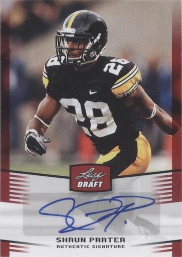 2012 Leaf Draft Shaun Prater #SP1