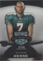 2008 Bowman Sterling Chad Henne #147