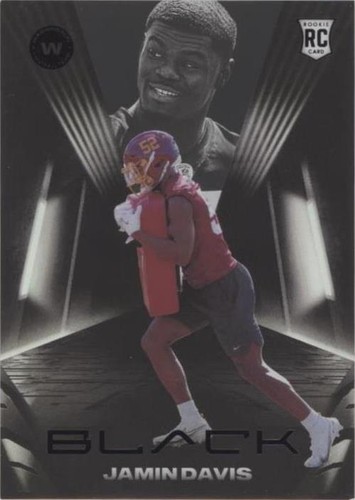 2021 Panini Black Jamin Davis #149