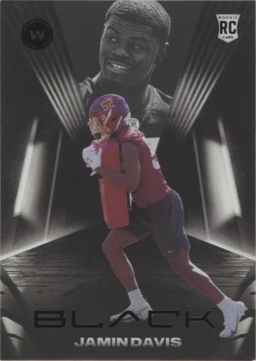 2021 Panini Black Jamin Davis #149