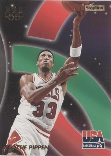 1996 Skybox USA Basketball - Scottie Pippen #45