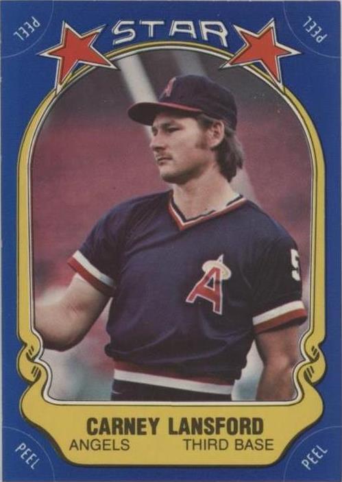 Pegatinas Fleer Star 1981 - Carney Lansford #12