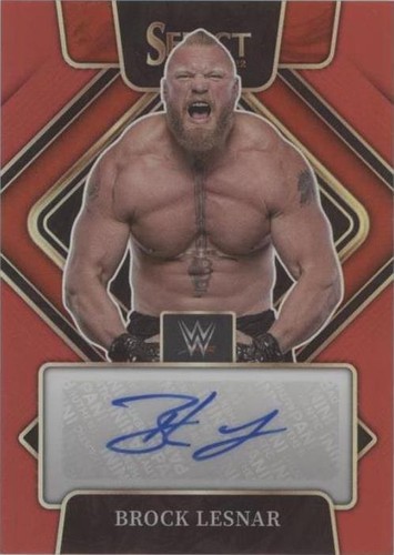 2022 Panini Select WWE - Brock Lesnar #SG-BLS