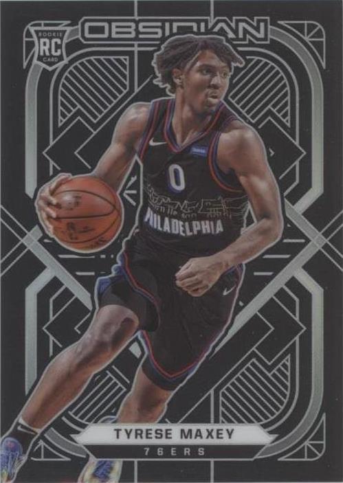 2020-21 Panini Obsidian - Tyrese Maxey #162
