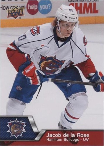 2014-15 Upper Deck AHL - Jacob De La Rose #61