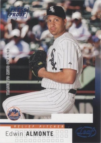 2004 Leaf - Edwin Almonte #163