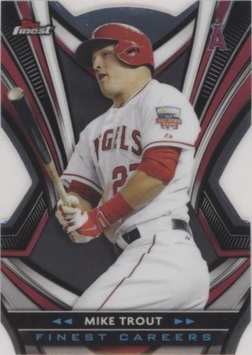 2021 Topps Finest - Mike Trout #FCI-4