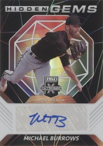 2021 Panini Elite Extra Edition - Michael Burrows #HG-MB