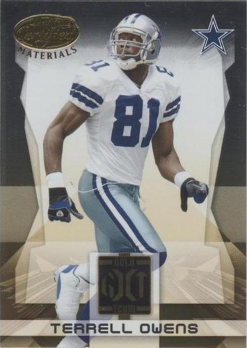 2008 Leaf Certified Materials Terrell Owens #GT-5