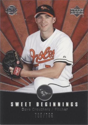 2004 Upper Deck Sweet Spot - Dave Crouthers #105