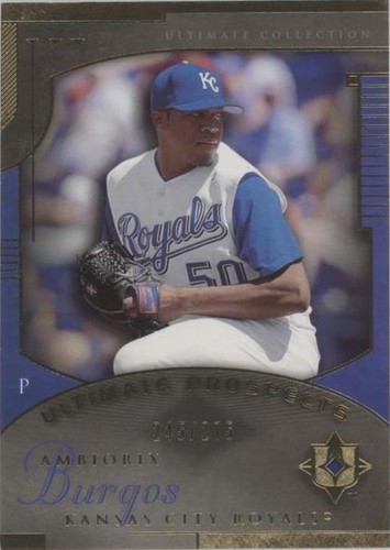 2005 Ultimate Collection - Ambiorix Burgos #143