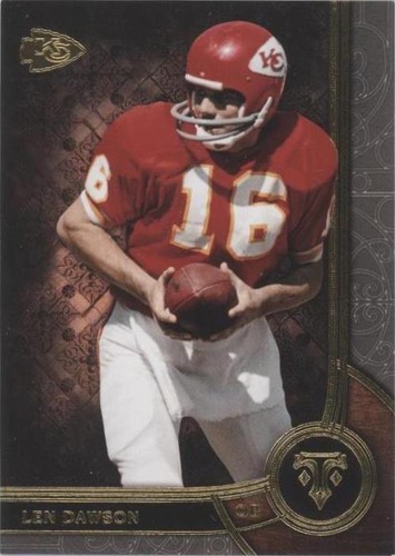 2015 Topps Triple Threads Len Dawson #88