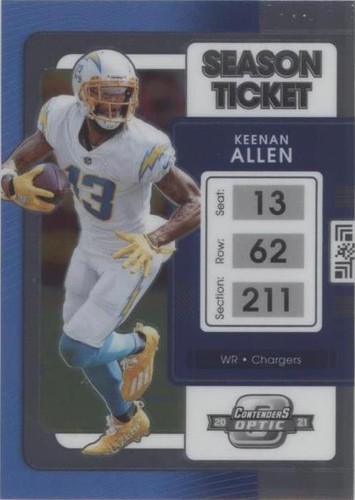 2021 Panini Contenders Optic Keenan Allen #24