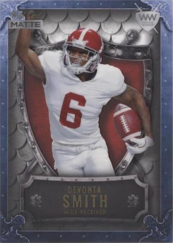 2021 Wild Card MATTE DeVonta Smith #WWB-7