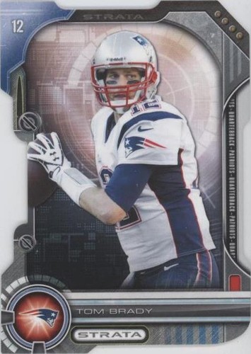 2014 Topps Strata Tom Brady #QDC-TBR