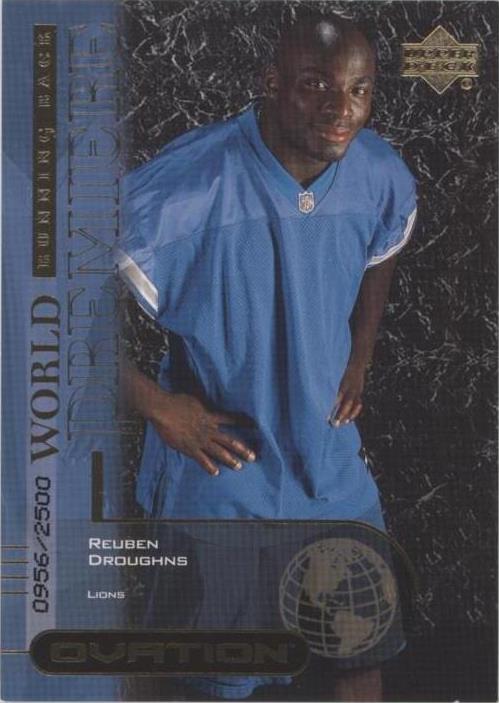 2000 Upper Deck Ovation Reuben Droughns #72