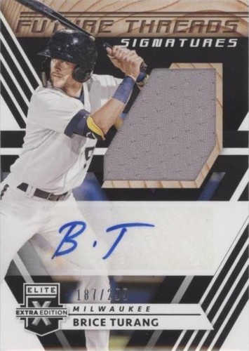 2020 Panini Elite Extra Edition - Brice Turang #FTS-BT