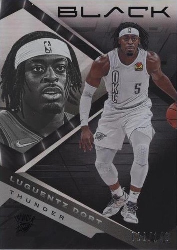 2021-22 Panini Black - Luguentz Dort #62
