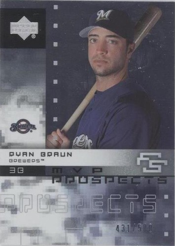 2007 Upper Deck Future Stars - Ryan Braun #MVP-RB