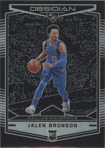 2018-19 Panini Obsidian - Jalen Brunson #82