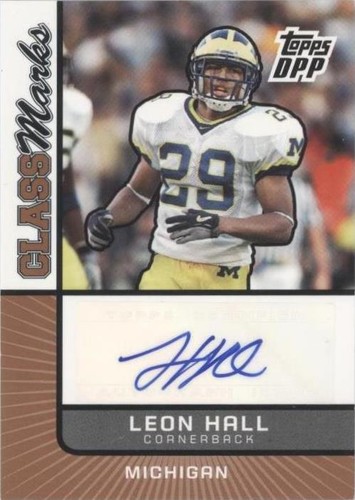 2007 Topps Draft Picks and Prospects (DPP) Leon Hall #CM-LH