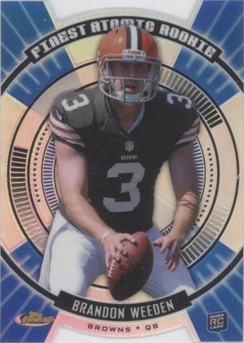 2012 Topps Finest Brandon Weeden #FAR-BW