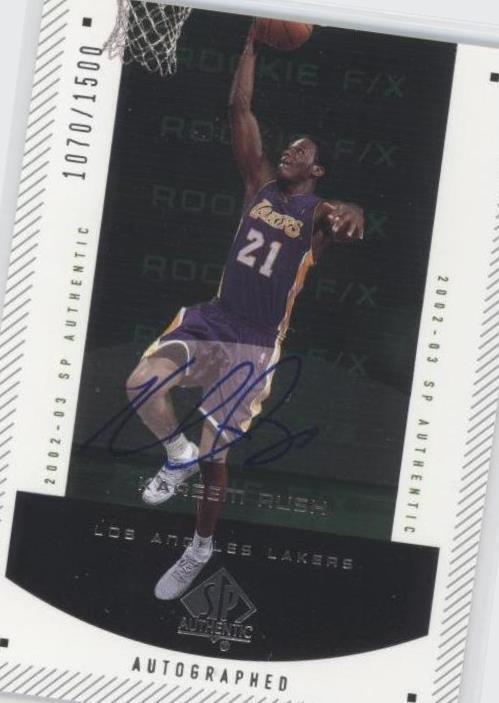 Auténtico SP 2002-03 - Kareem Rush #161