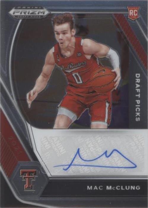 2021-22 Panini Prizm Draft Picks - Mac McClung #DP-MMC