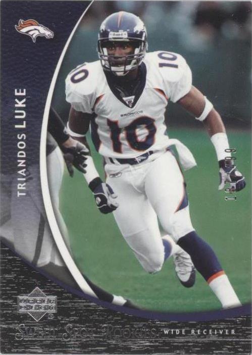2004 Upper Deck Sweet Spot Triandos Luke #211