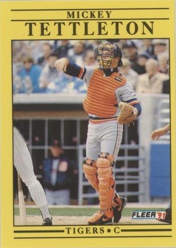 1991 Fleer Update - Mickey Tettleton #U-24