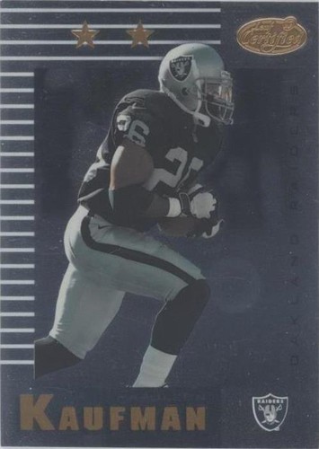1999 Leaf Certified Napoleon Kaufman #134