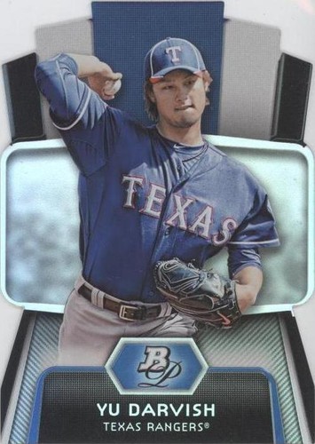 POP 3 PSA 9 YU DARVISH 2012 BOWMAN CHROME RC AUTOGRAPH BLUE