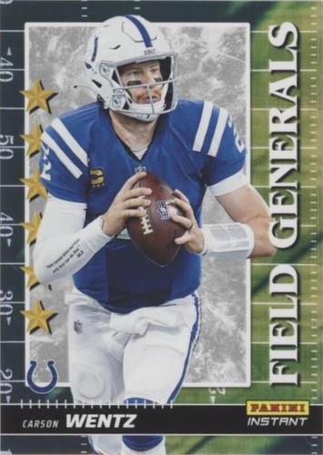 2021 Panini Instant NFL Carson Wentz #FG14