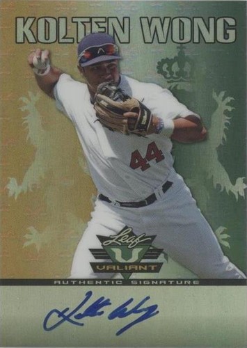 2011 Leaf Valiant - Kolten Wong #VA-KW1
