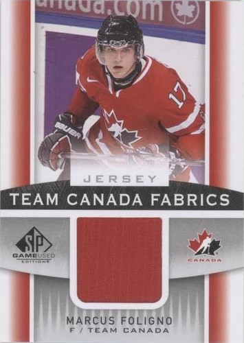 2013-14 SP Game Used Edition - Marcus Foligno #TC-MF