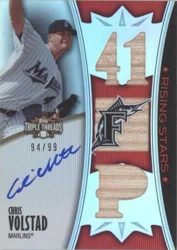2010 Topps Triple Threads - Chris Volstad #151