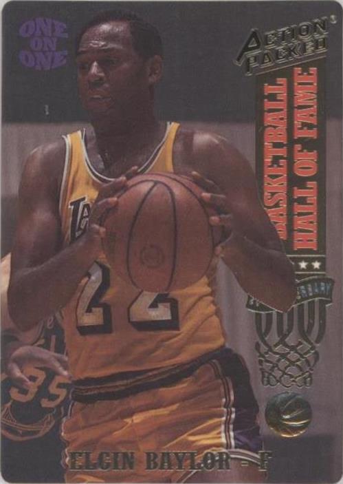 Salón de la Fama 1993 lleno de acción - Elgin Baylor #8