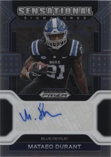 2023 Panini Chronicles Draft Picks Mataeo Durant #SS-MDU