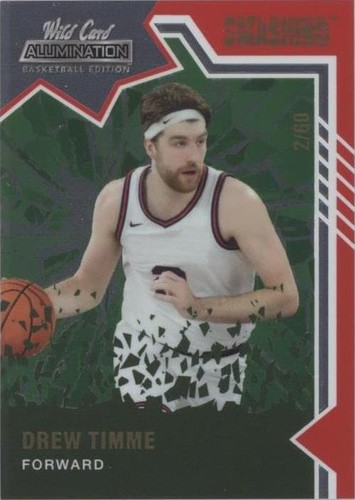 2021-22 Wild Card Alumination - Drew Timme #SM-5