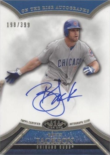 2013 Topps Tier One - Brett Jackson #ORA-BJI