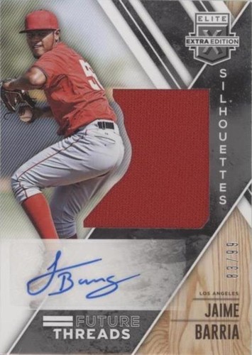 2017 Panini Elite Extra Edition - Jaime Barria #FTSA-JB