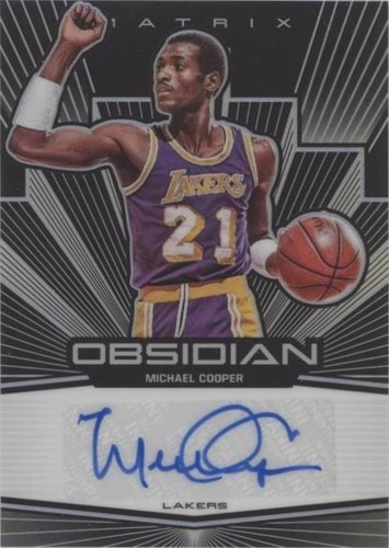2019-20 Panini Obsidian AUTOGRAPH Michael Laudrup - Denmark