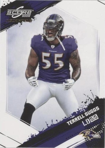 2009 Score Inscriptions Terrell Suggs #26