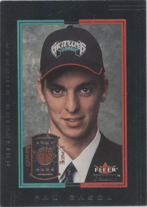 Fleer genuino 2001-02 - Pau Gasol #139