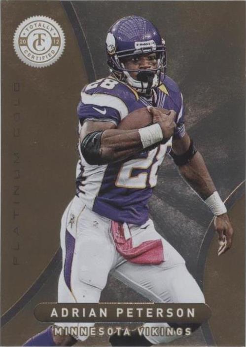 2012 Totally Certified Adrian Peterson #44