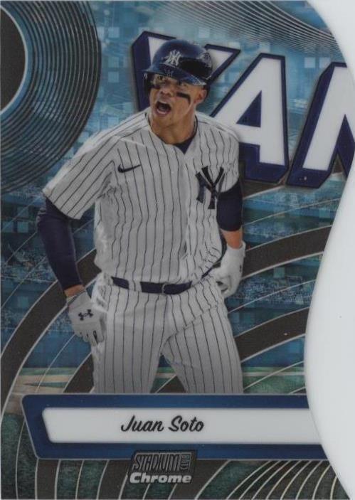 2024 Topps Stadium Club - Triumvirates Juan Soto #TRI-7 for