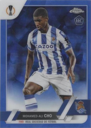 2022-23 Topps Chrome Sapphire Edition UEFA Club Competitions Mohamed-Ali Cho #3