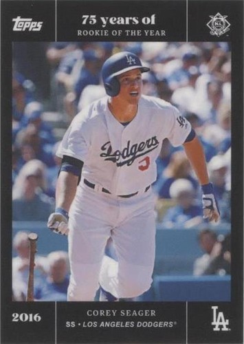2022 Topps MLB Rookie of the Year 75th Anniversary - Corey Seager #49